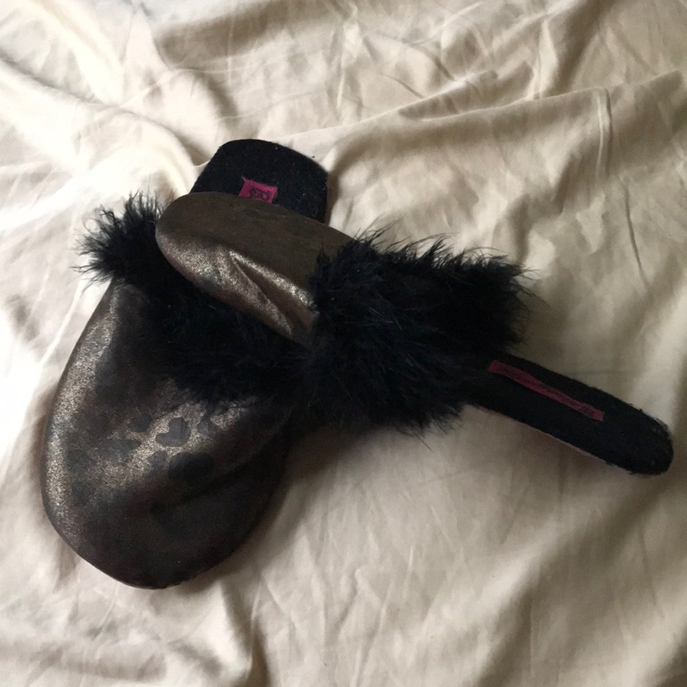 Cheetah Slippers